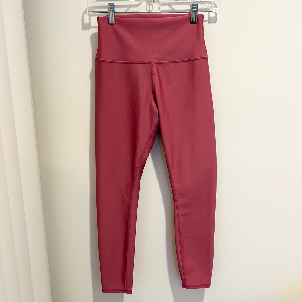 Alo Yoga 7/8 High Waist Airlift Legging Pink Size Small